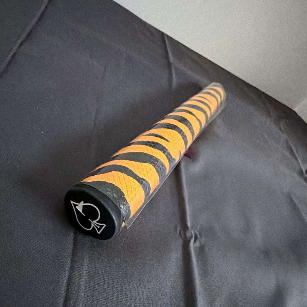 Sweet Rollz Golf Putter Grip Midsize The GOAT Tiger Stripe Orange Black NEW